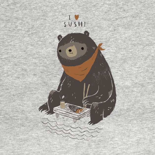 Sushi Bear by Louisros